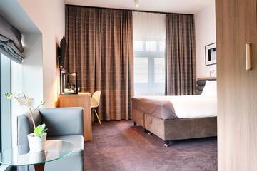 Фото номера Одноместный номер Отель Focus Hotel Premium Inowrocław г. Иновроцлав 14