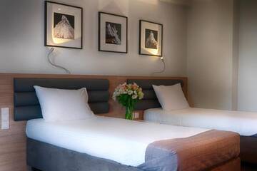 Фото номера Двухместный номер с 2 отдельными кроватями Отель Focus Hotel Premium Inowrocław г. Иновроцлав 4
