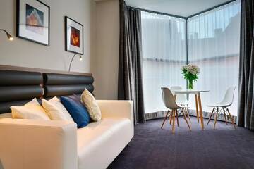 Фото номера Апартаменты Отель Focus Hotel Premium Inowrocław г. Иновроцлав 4